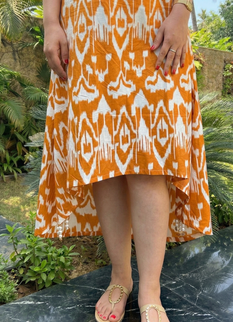 Sunset Weave Dress