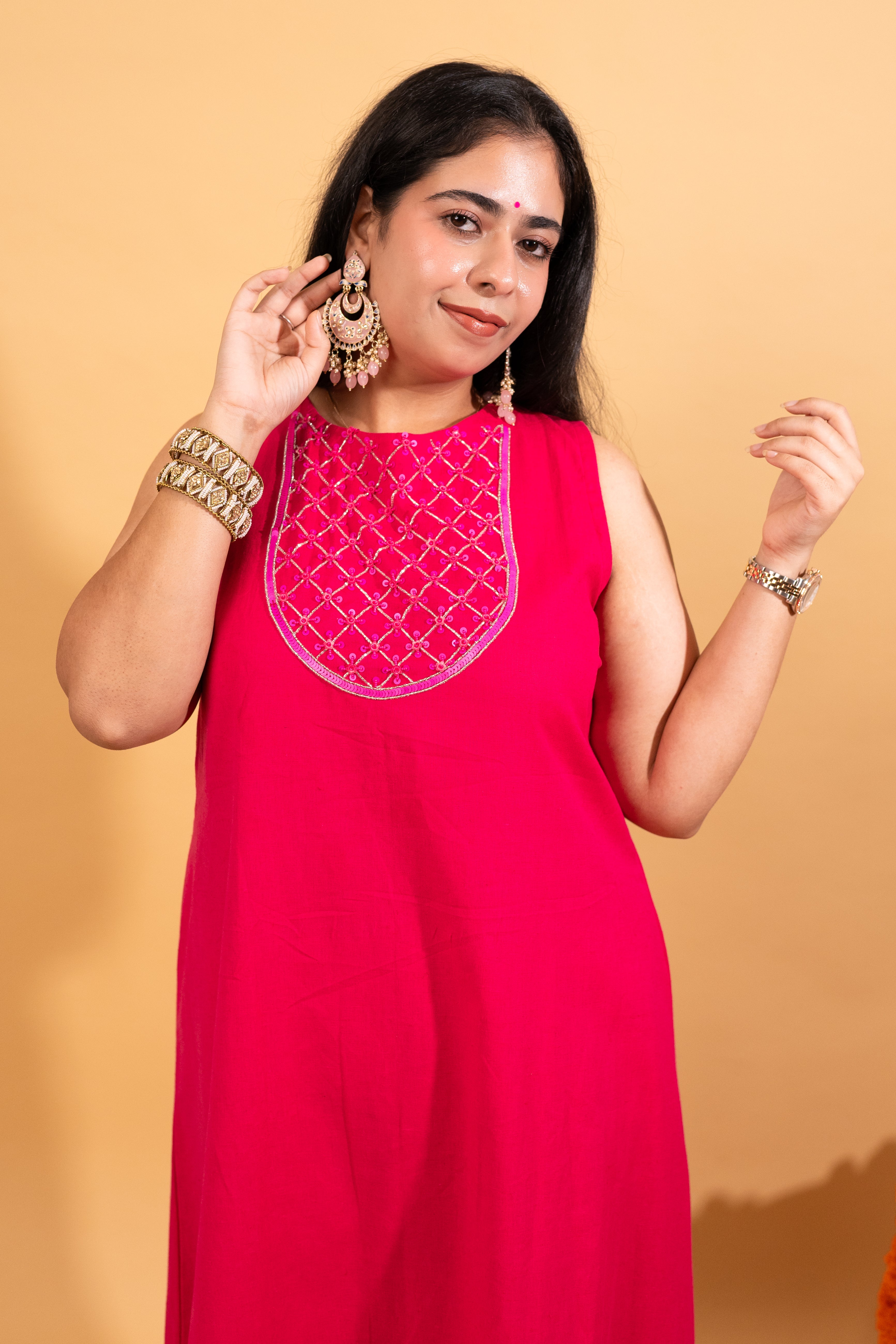 Rang -E- Gul Co-ord Set