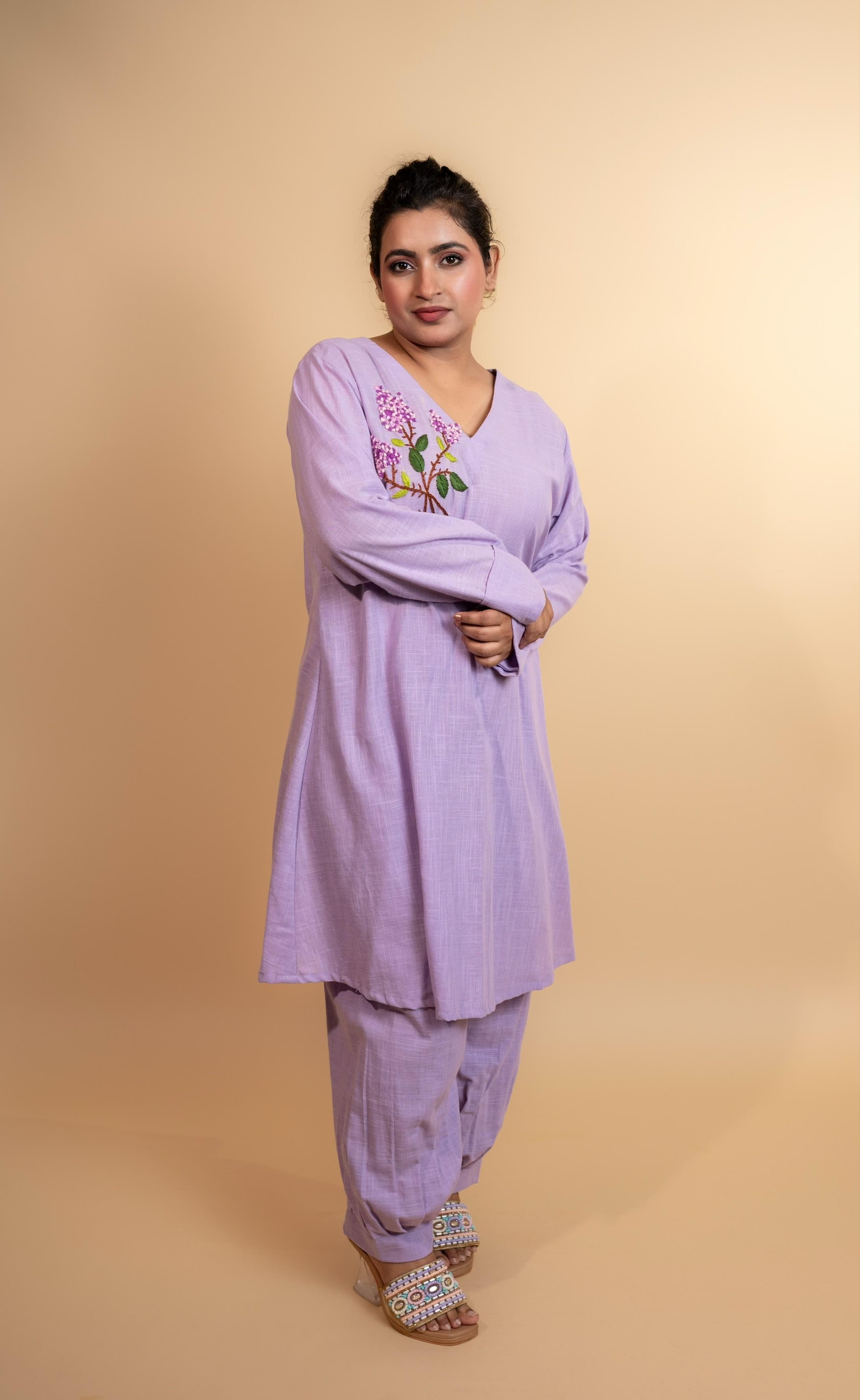 Lavender bloom co-ord set