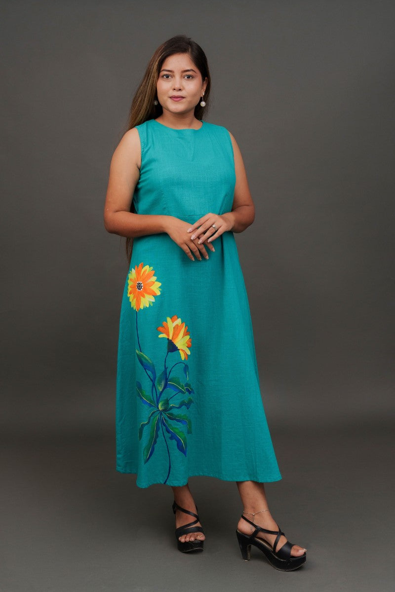 Begum Dress Marigold main image 0