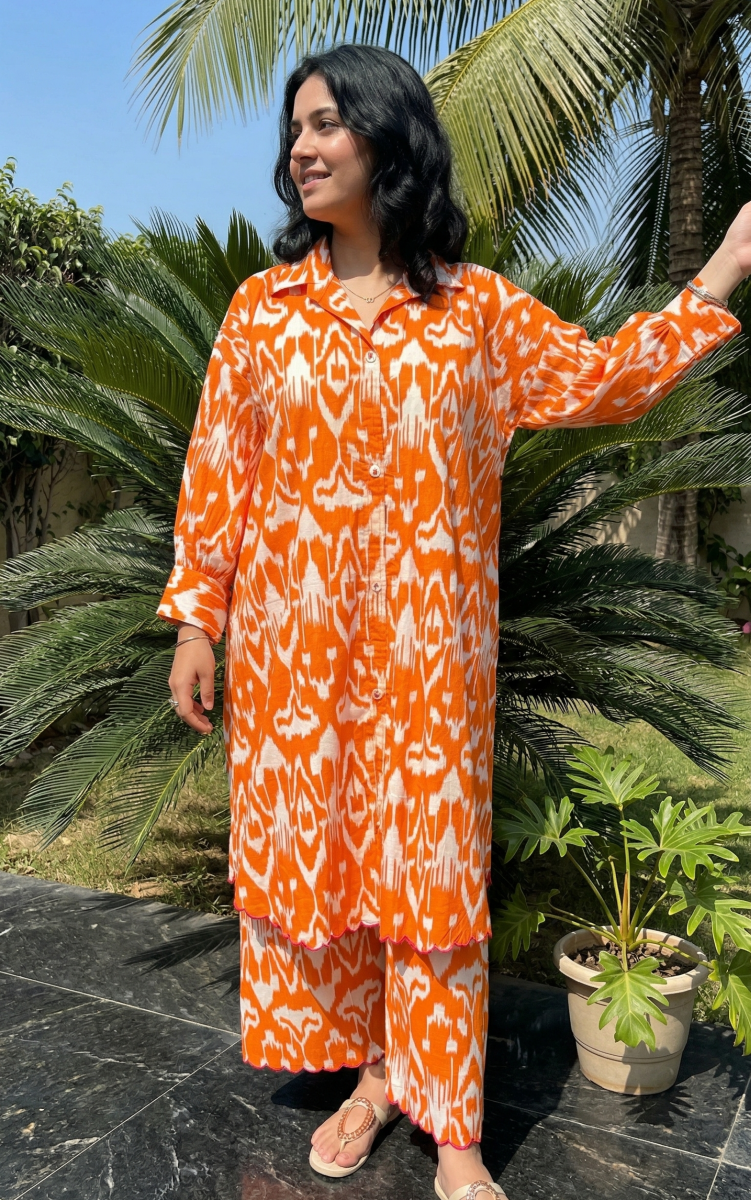 Citrus Ikat Co-ord