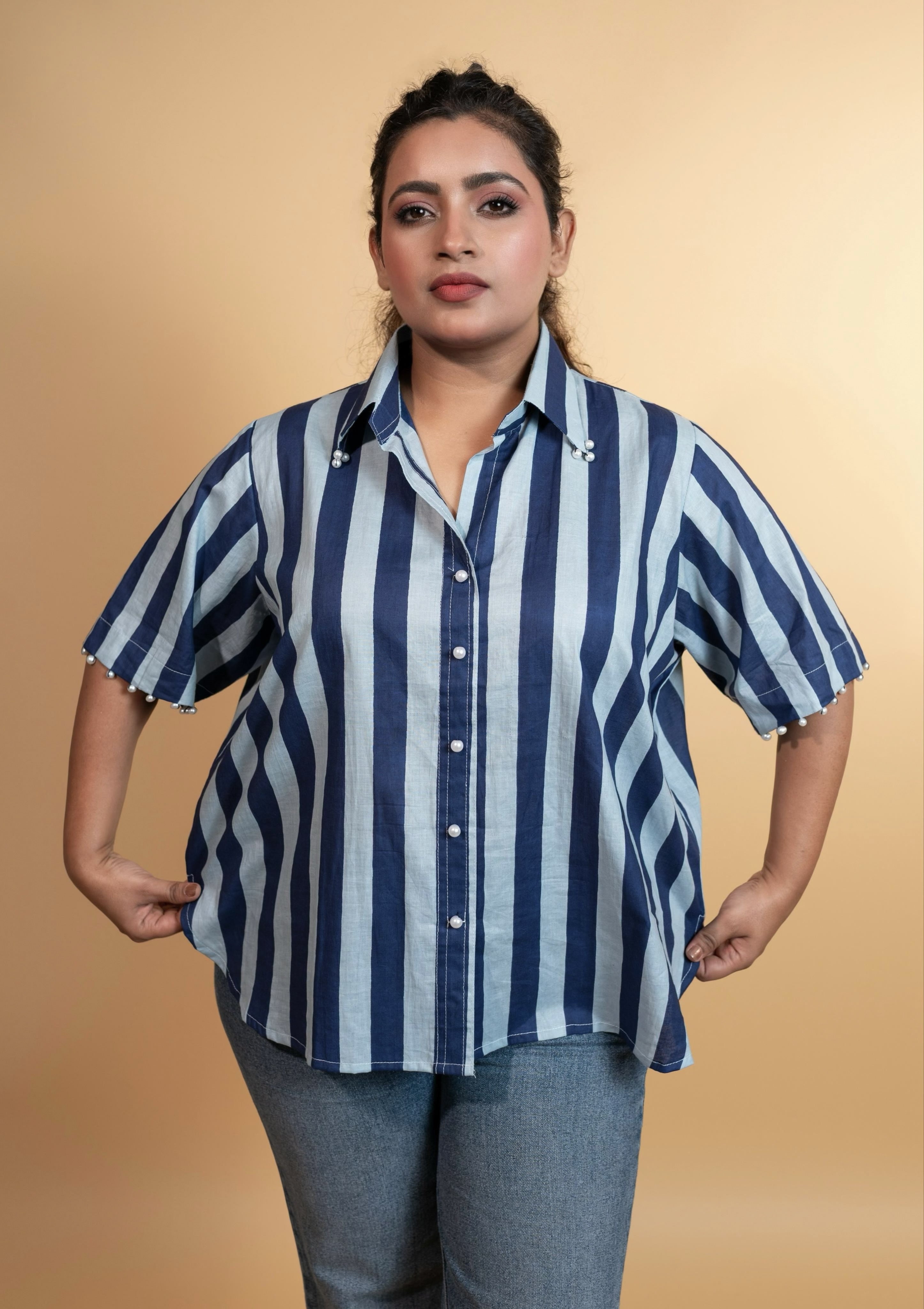 Sapphire stripes shirt