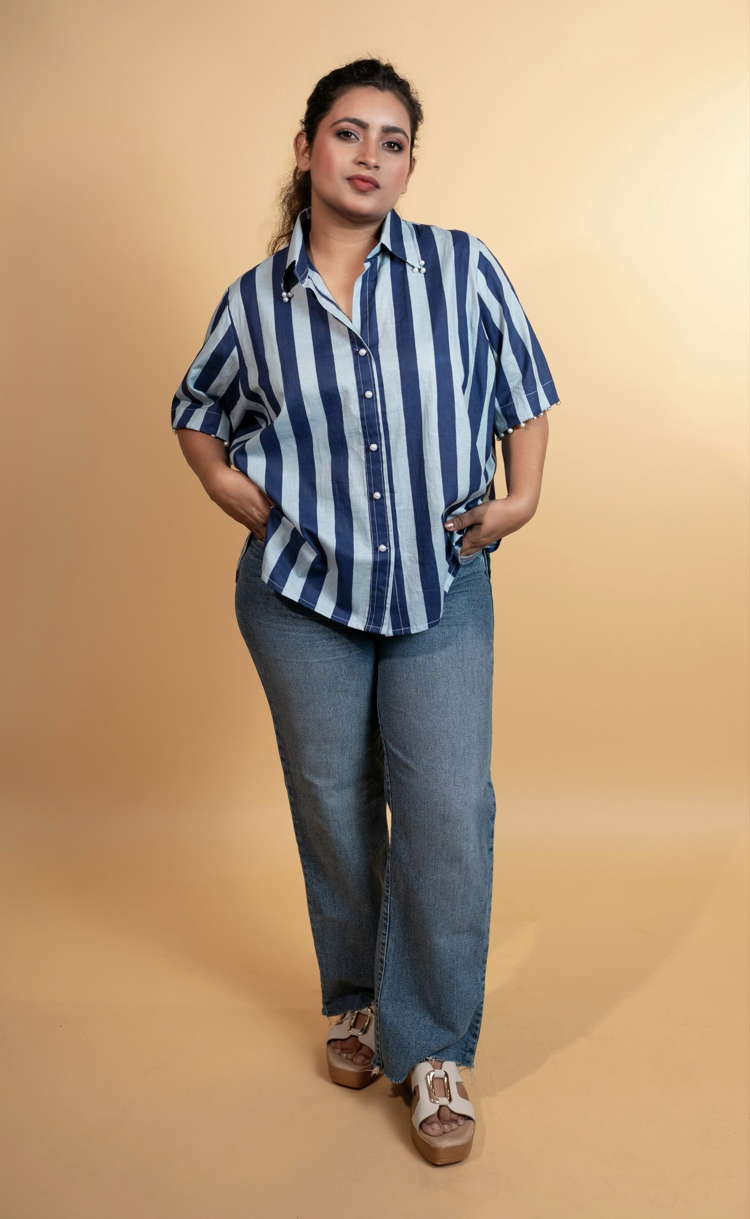 Sapphire stripes shirt