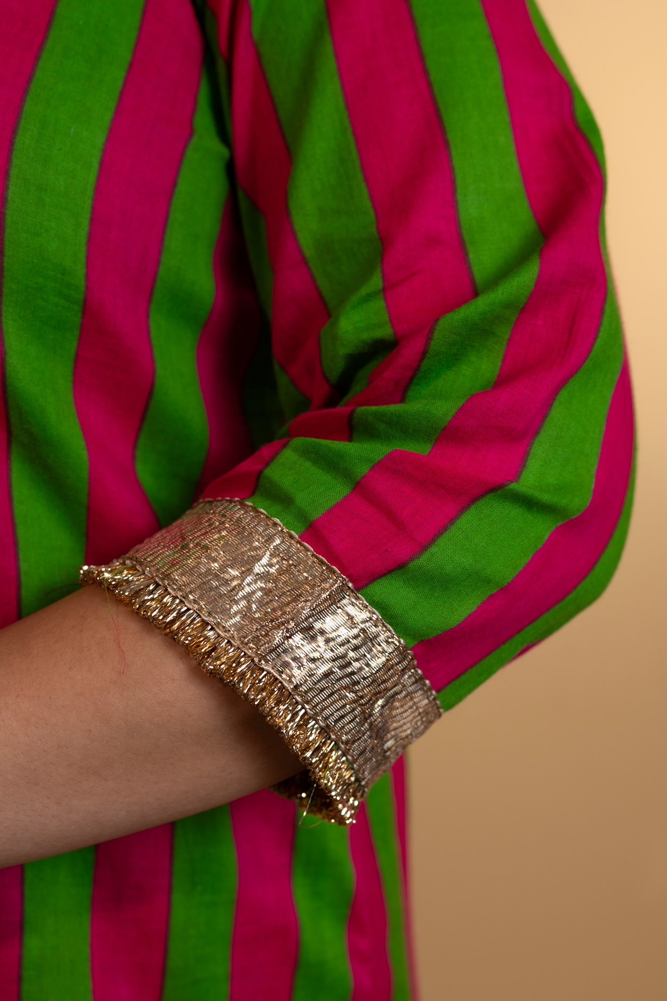 leher kurta set