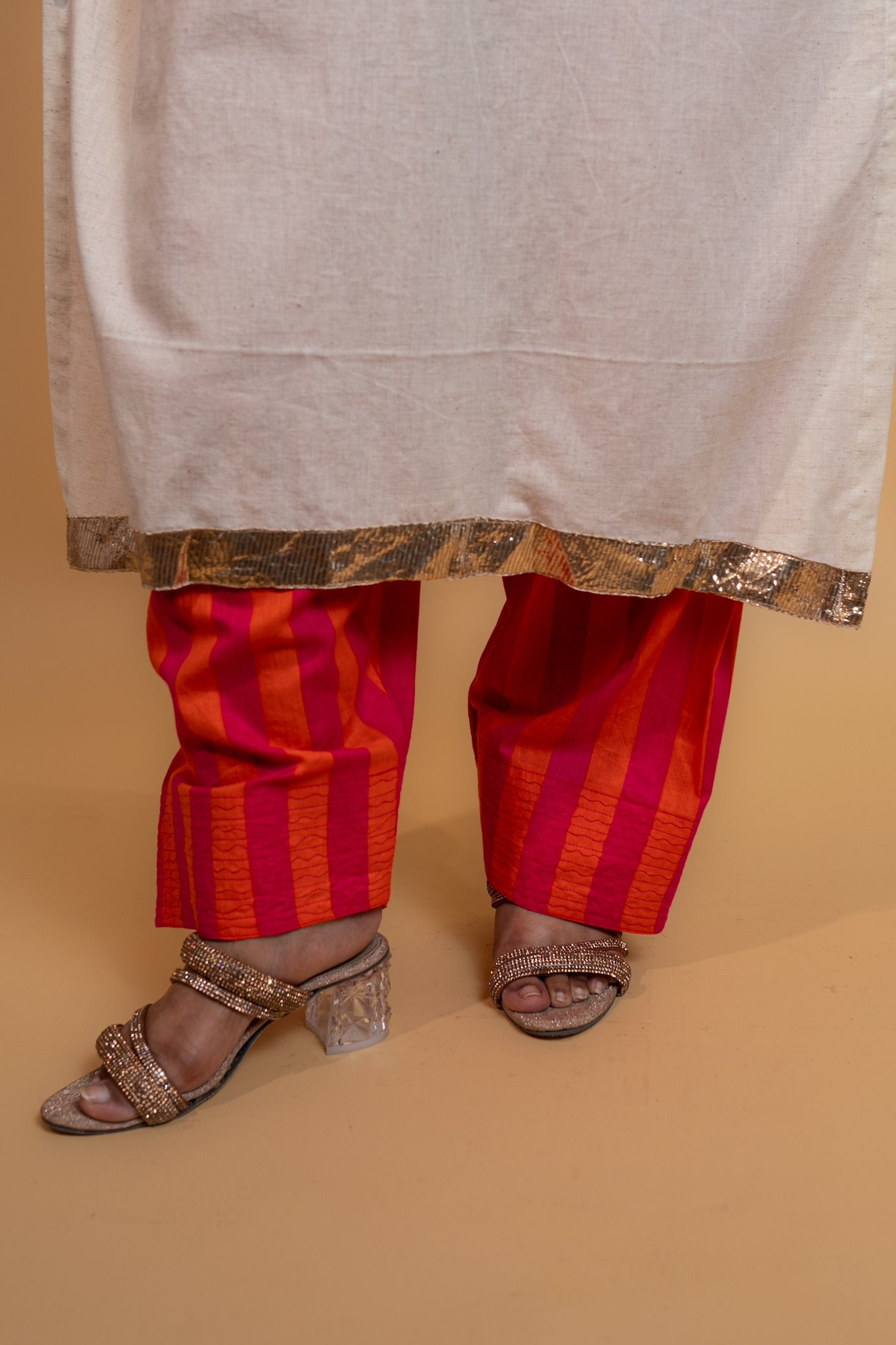 Golden Grace Kurta Set