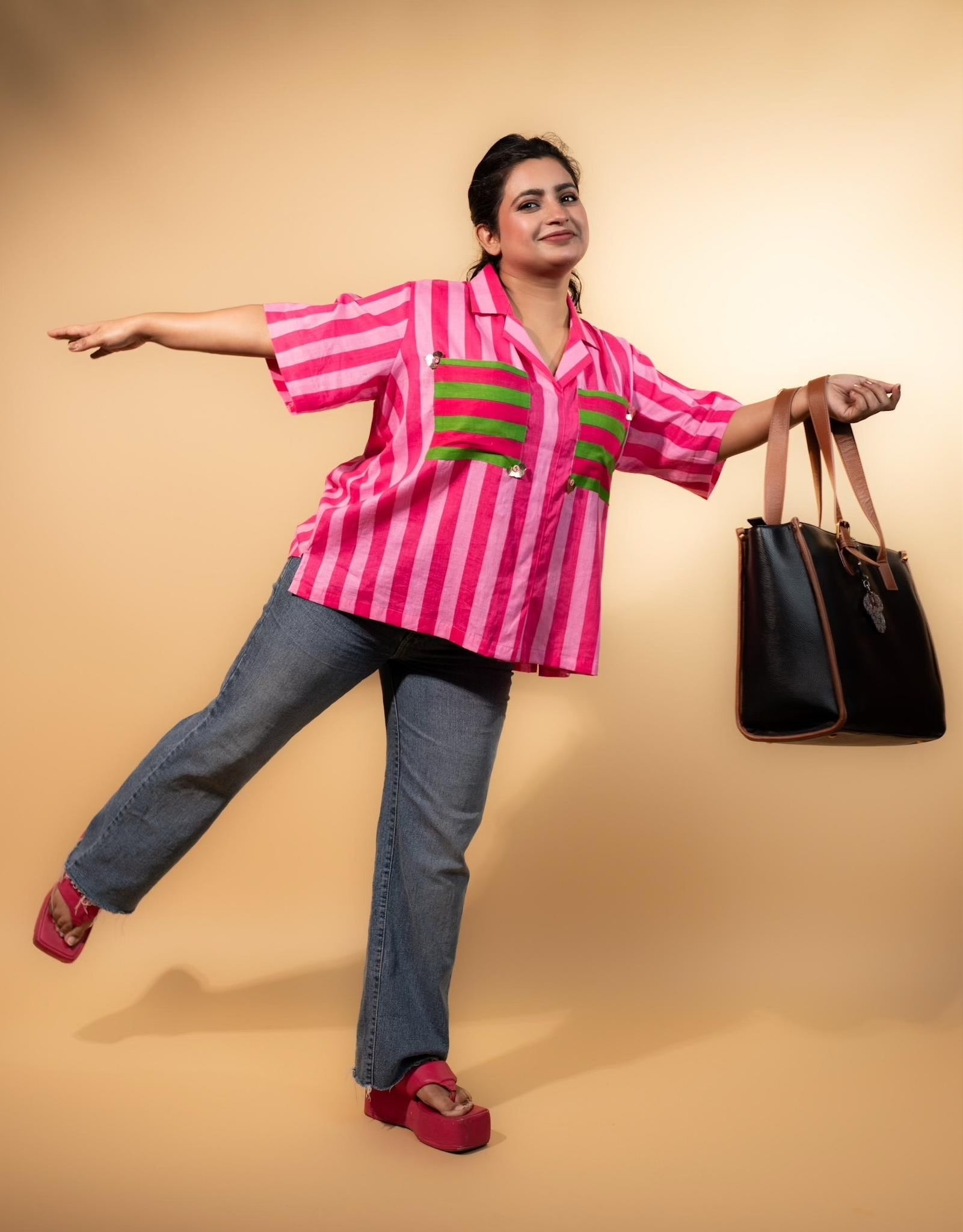 Candy Pop Striped Shirt