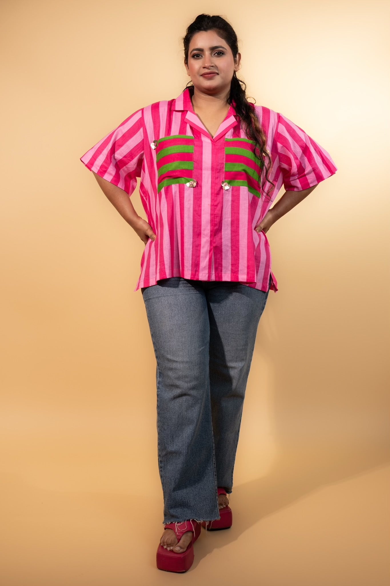 Candy Pop Striped Shirt