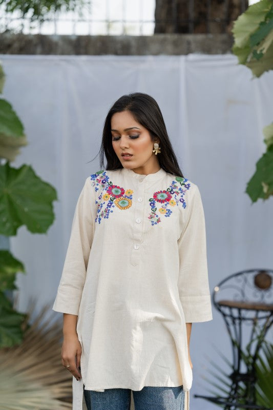 Embellished kurta